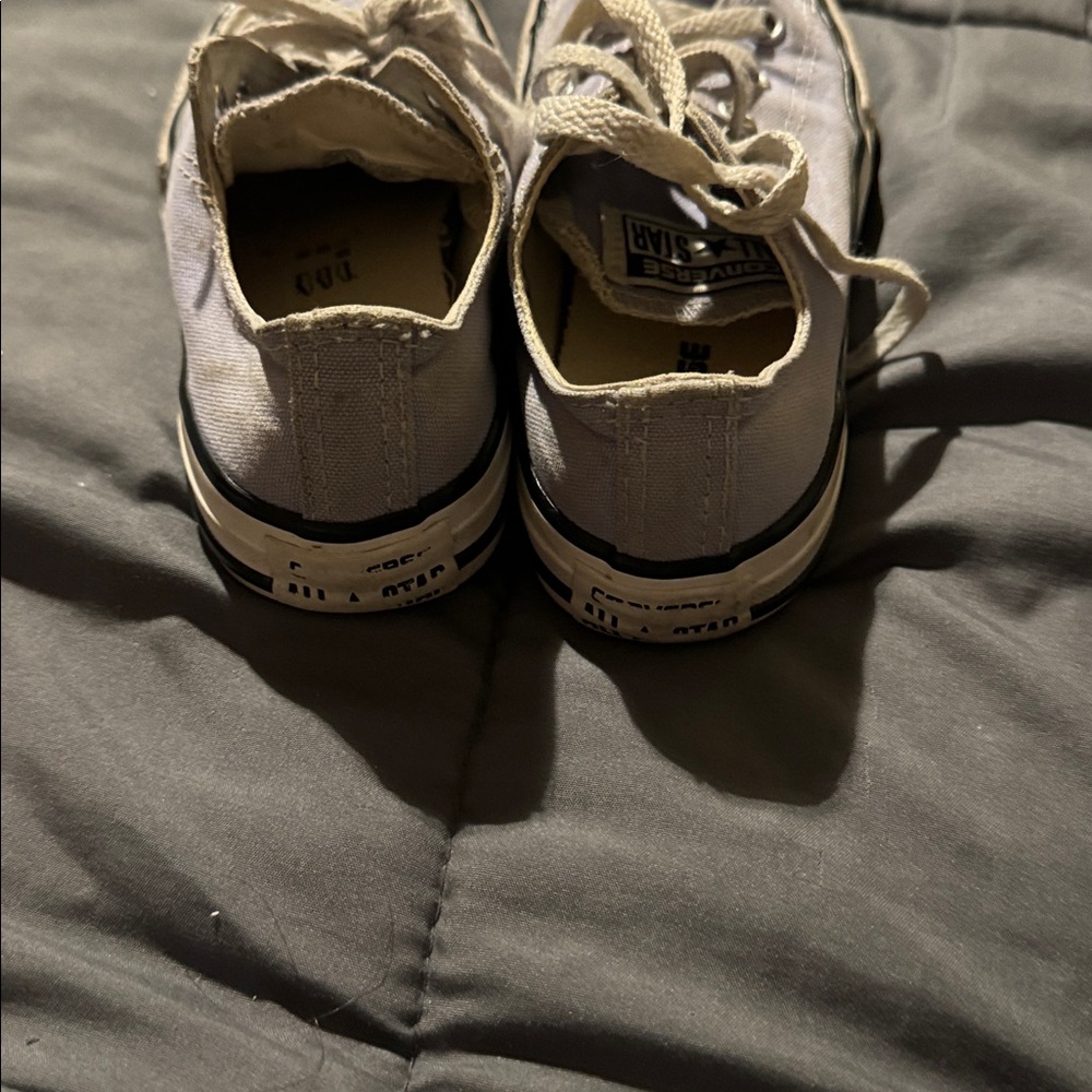 Lavender Converse light purple All-Stars size 1 kids chucks - Picture 5 of 5